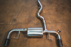 Kies-Motorsports Valvetronic Designs BMW G20/G22 330i/430i Valved Axleback Exhaust System Forged Carbon