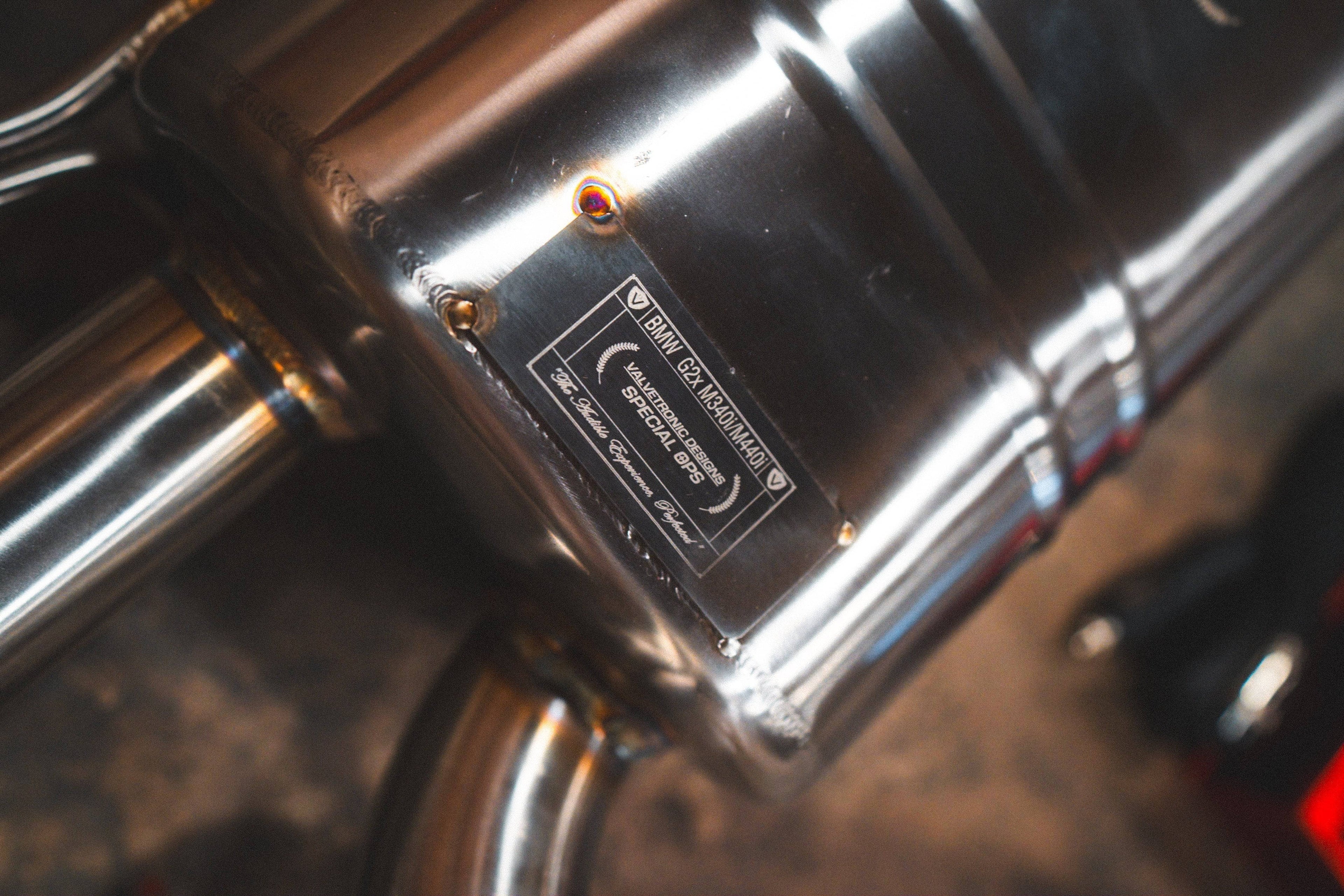 Kies-Motorsports Valvetronic Designs BMW G20/G22/G26 M340i/M440i Valved Sport Exhaust System