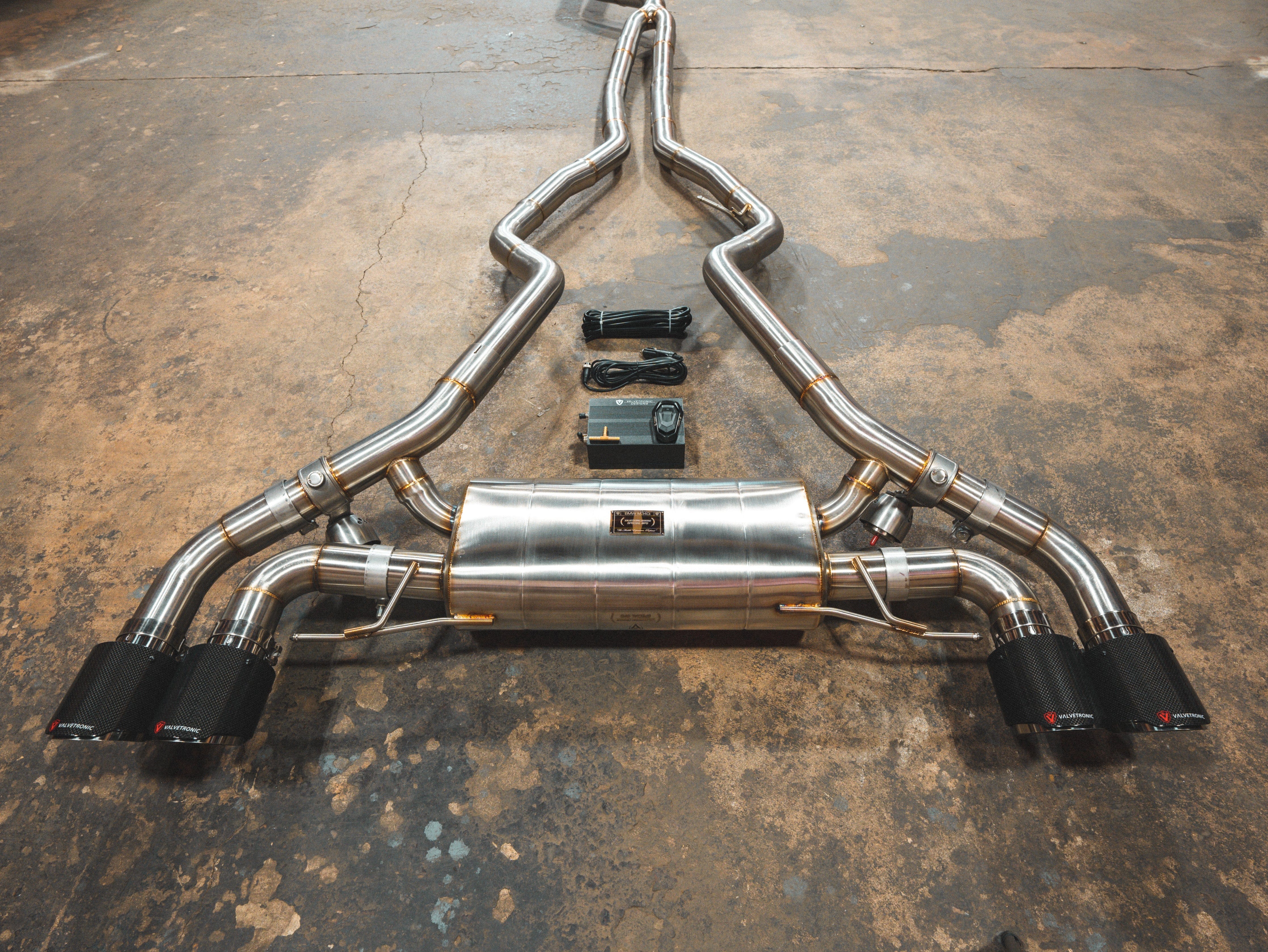 BMW M340i performance exhaust