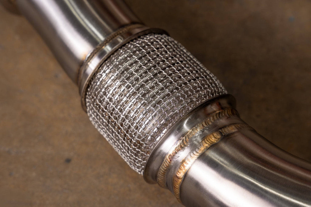 Kies-Motorsports Valvetronic Designs BMW G80/G82/G83/G87 M2 / M3 / M4 400 Cell Catted Downpipes