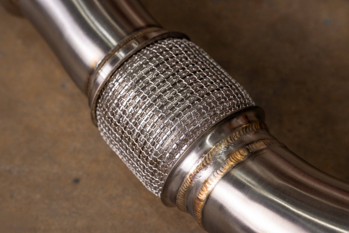 Kies-Motorsports Valvetronic Designs BMW G80/G82/G83/G87 M2 / M3 / M4 400 Cell Catted Downpipes