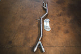 Kies-Motorsports Valvetronic Designs BMW G87 M2 Valved Sport Exhaust System MIDPIPE (Equal Length) / STAINLESS STEEL / NO TIPS (MIDPIPE