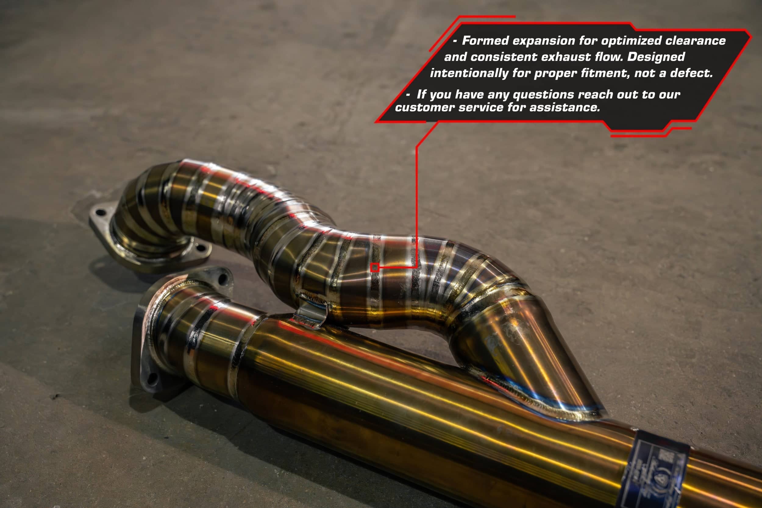 Kies-Motorsports Valvetronic Designs BMW G8x M3 / M4 Valved Sport Exhaust System FULL SYSTEM EQUAL LENGTH (CATBACK) / GRADE 5 TITANIUM / (4) RAW TITANIUM BURNT (4.0 OUTLET)
