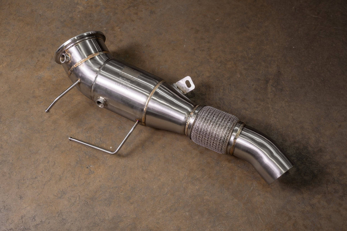 Kies-Motorsports Valvetronic Designs BMW GEN3 B58N 400 Cell Catted Downpipes