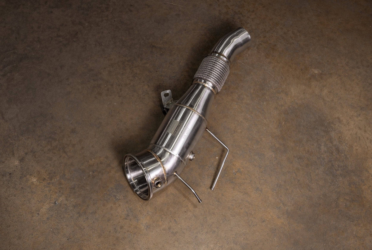 Kies-Motorsports Valvetronic Designs BMW GEN3 B58N 400 Cell Catted Downpipes