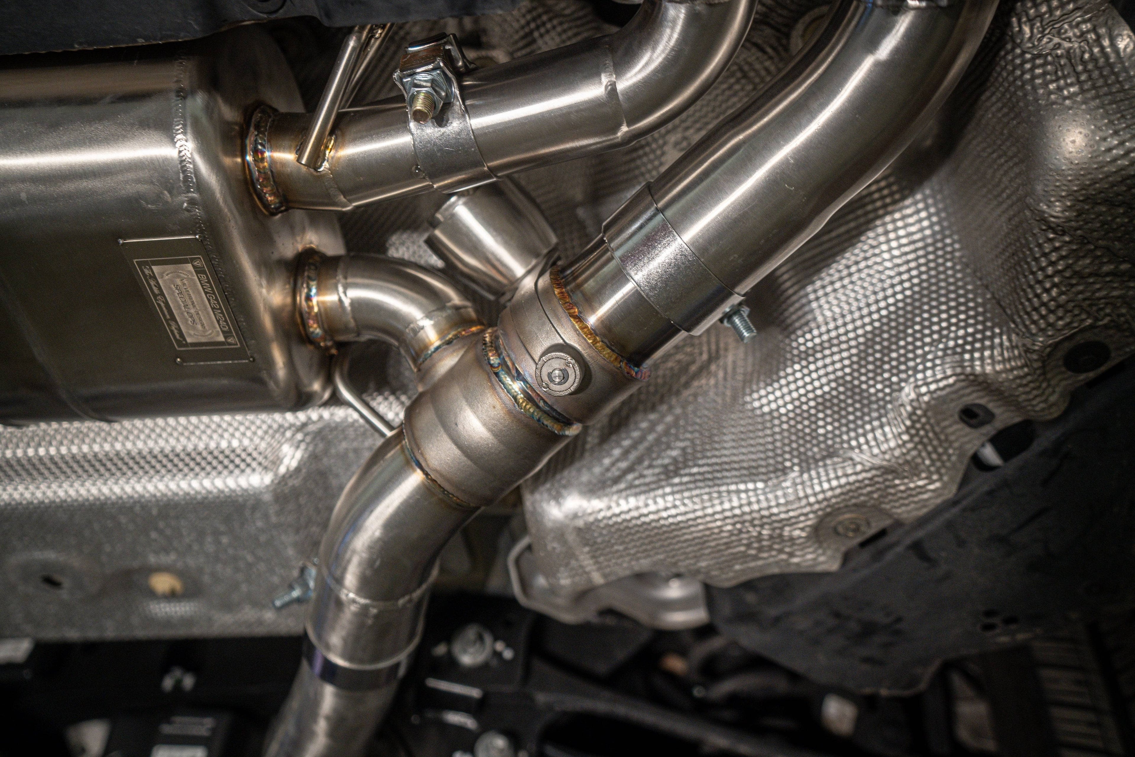 Kies-Motorsports Valvetronic Designs BMW M240i G42 Valved Sport Exhaust System