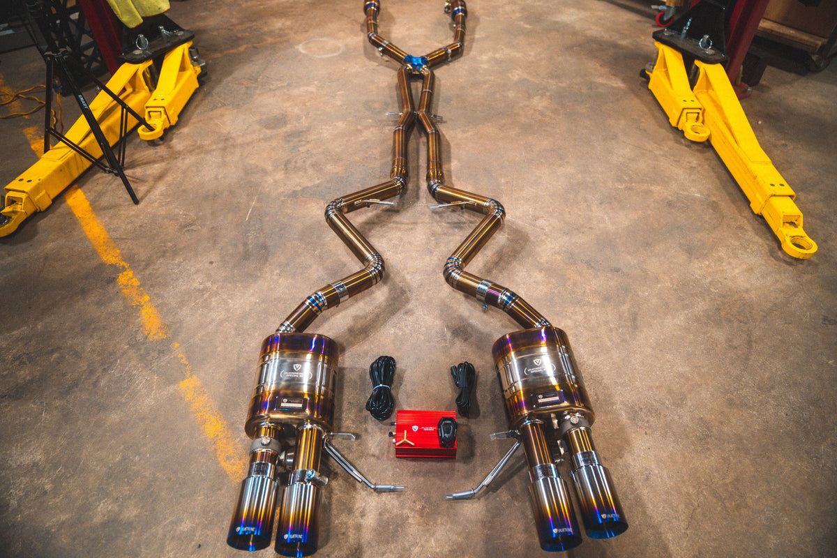 Kies-Motorsports Valvetronic Designs BMW M3 E9X Titanium Valved Sport Exhaust System (V2) Main image