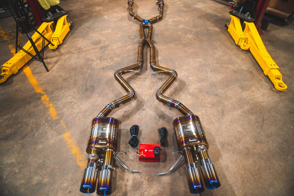 Kies-Motorsports Valvetronic Designs BMW M3 E9X Titanium Valved Sport Exhaust System (V2) Main image