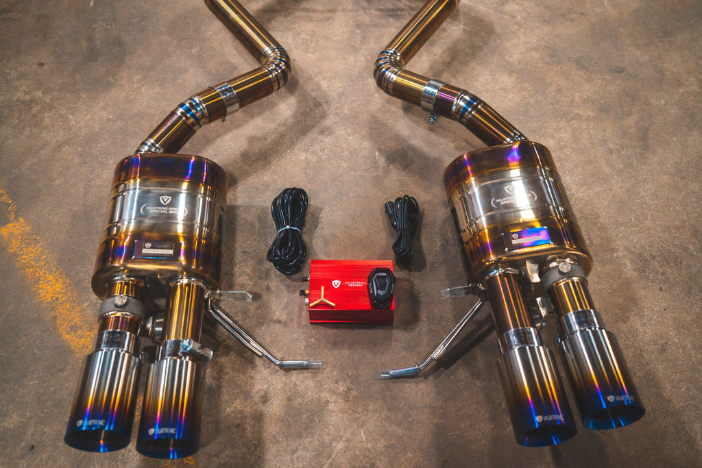 Kies-Motorsports Valvetronic Designs BMW M3 E9X Titanium Valved Sport Exhaust System (V2)
