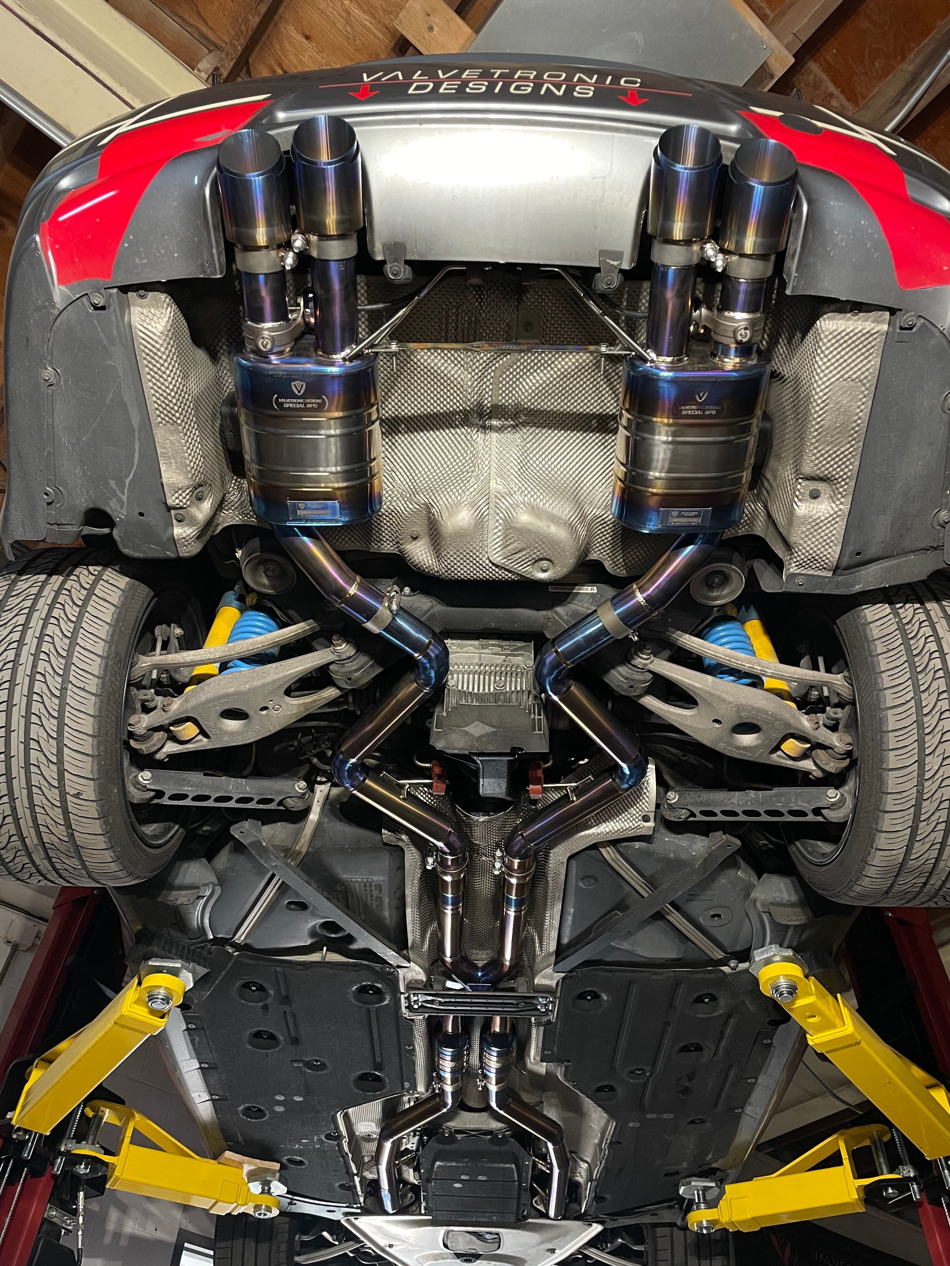 Kies-Motorsports Valvetronic Designs BMW M3 E9X Titanium Valved Sport Exhaust System (V2)