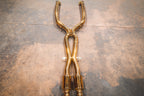 Kies-Motorsports Valvetronic Designs BMW M3 E9x V2 Valved Race Exhaust System (GOLD)