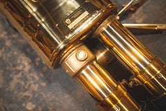 Kies-Motorsports Valvetronic Designs BMW M3 E9x V2 Valved Race Exhaust System (GOLD)