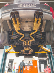 Kies-Motorsports Valvetronic Designs BMW M3 E9x V2 Valved Race Exhaust System (GOLD)