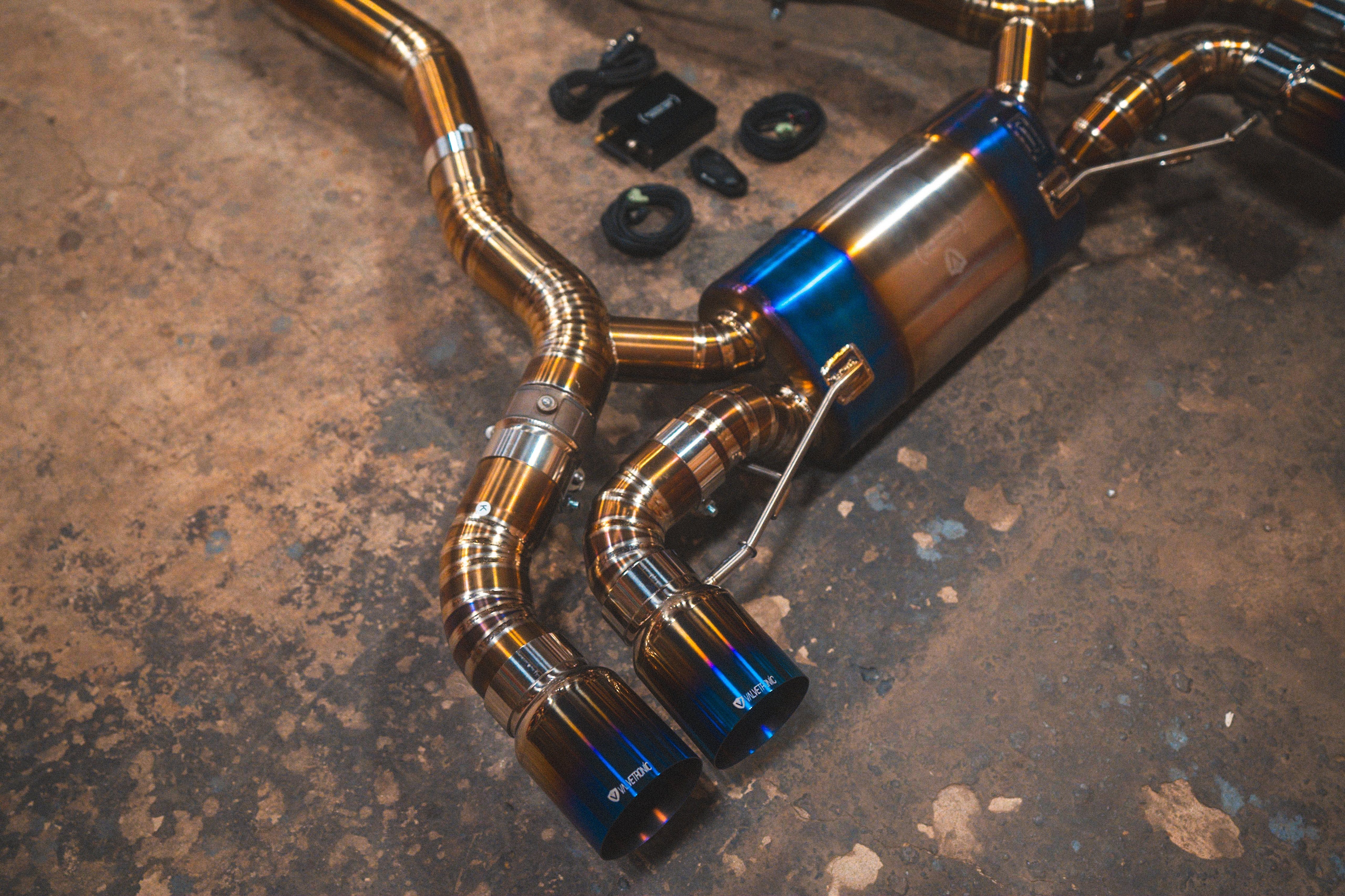 Kies-Motorsports Valvetronic Designs BMW M8 Valved Sport Exhaust System (F91,F92,F93)
