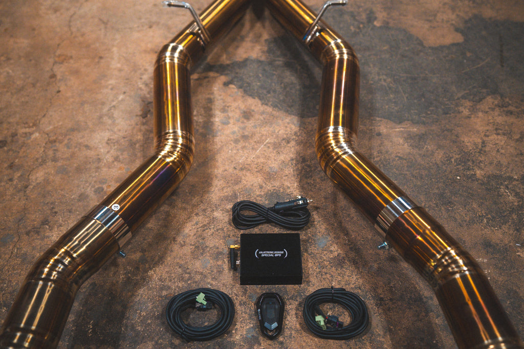 Kies-Motorsports Valvetronic Designs BMW M8 Valved Sport Exhaust System (F91,F92,F93)