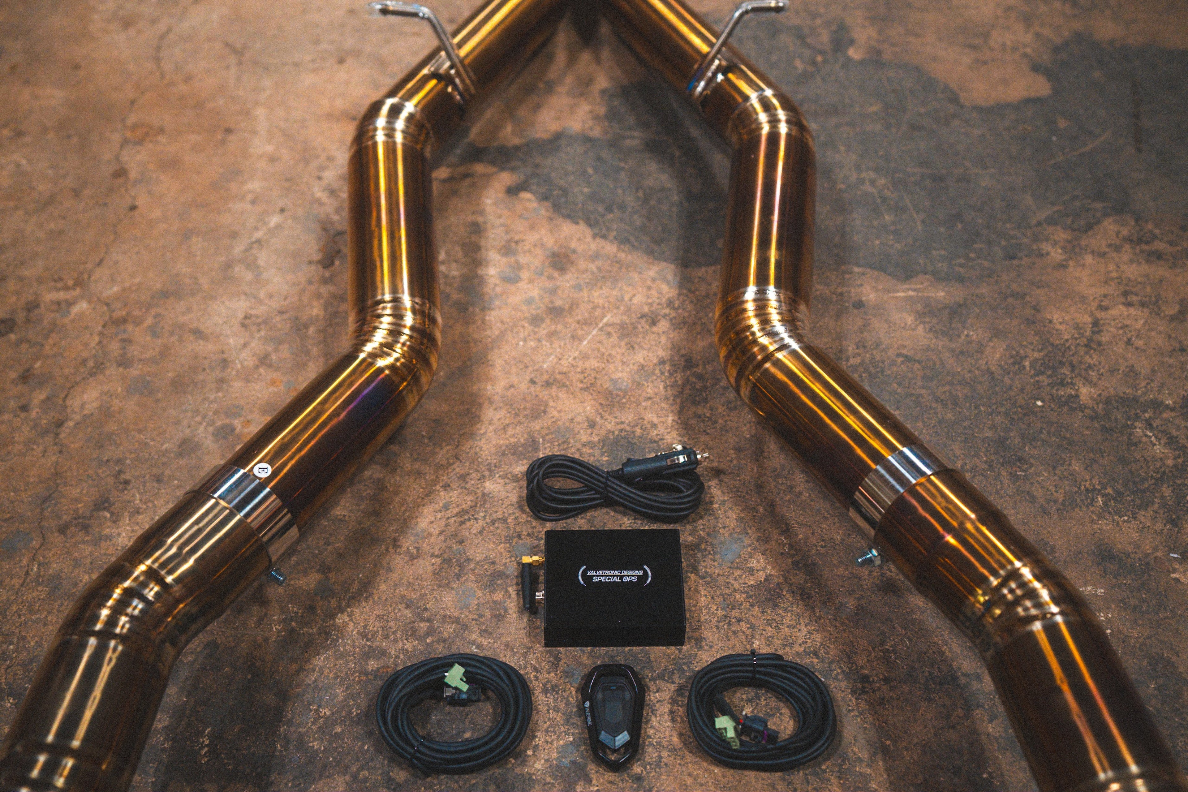 Kies-Motorsports Valvetronic Designs BMW M8 Valved Sport Exhaust System (F91,F92,F93)