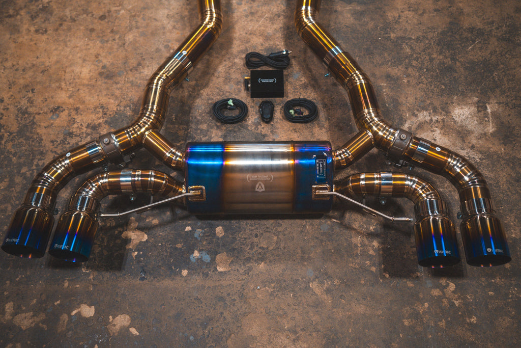 Kies-Motorsports Valvetronic Designs BMW M8 Valved Sport Exhaust System (F91,F92,F93)