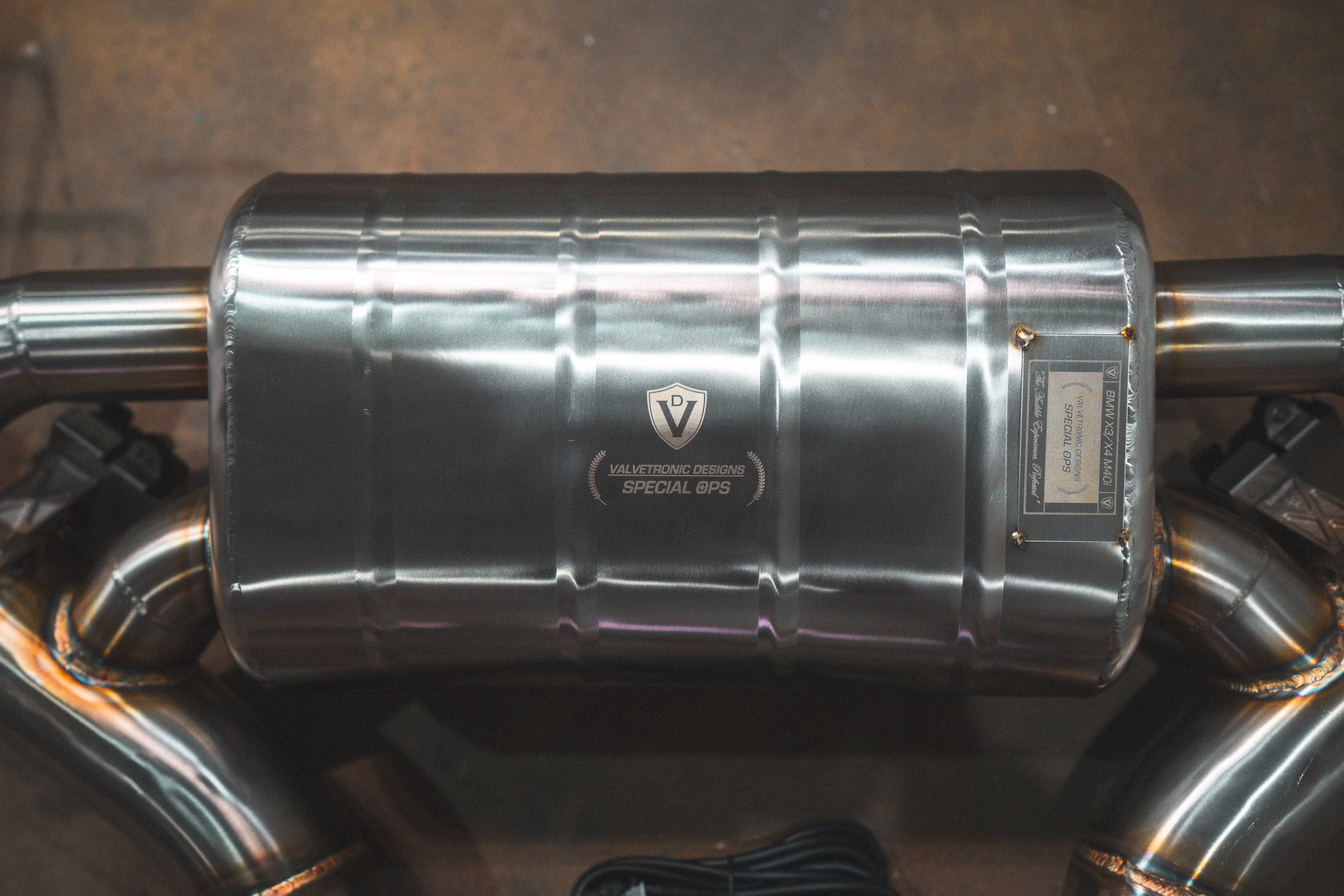 Kies-Motorsports Valvetronic Designs BMW X3 / X4 M40i Valved Sport Exhaust System