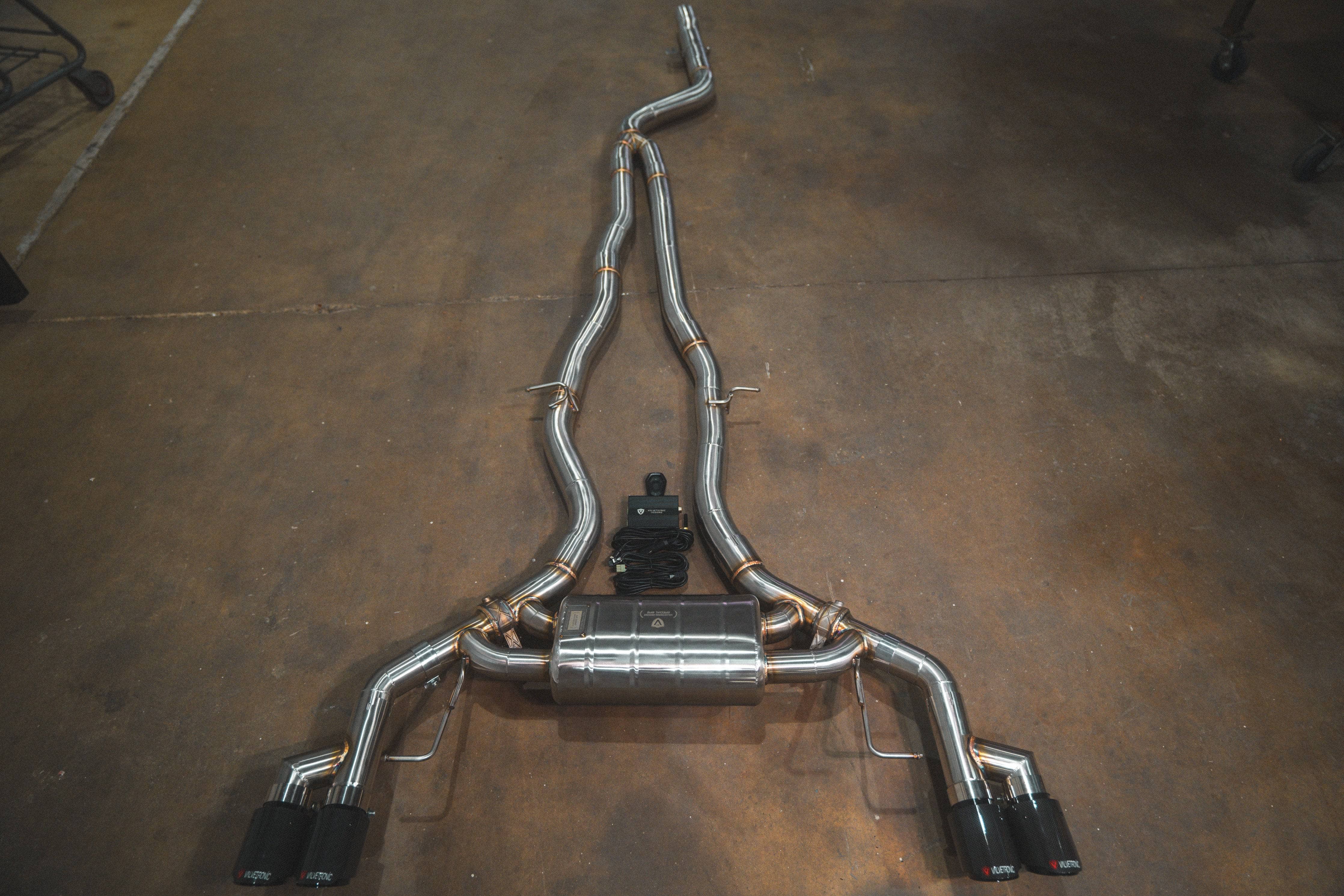 Kies-Motorsports Valvetronic Designs BMW X3 / X4 M40i Valved Sport Exhaust System Main image