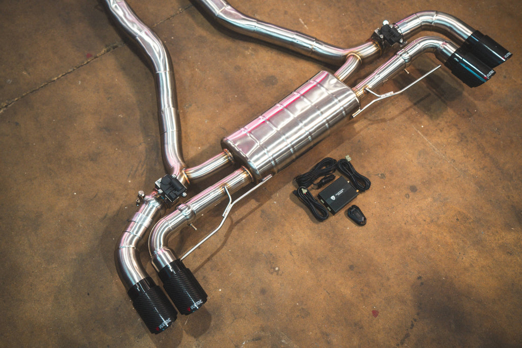 Kies-Motorsports Valvetronic Designs BMW X5/X6 M50i/M60i Valved Sport Exhaust System