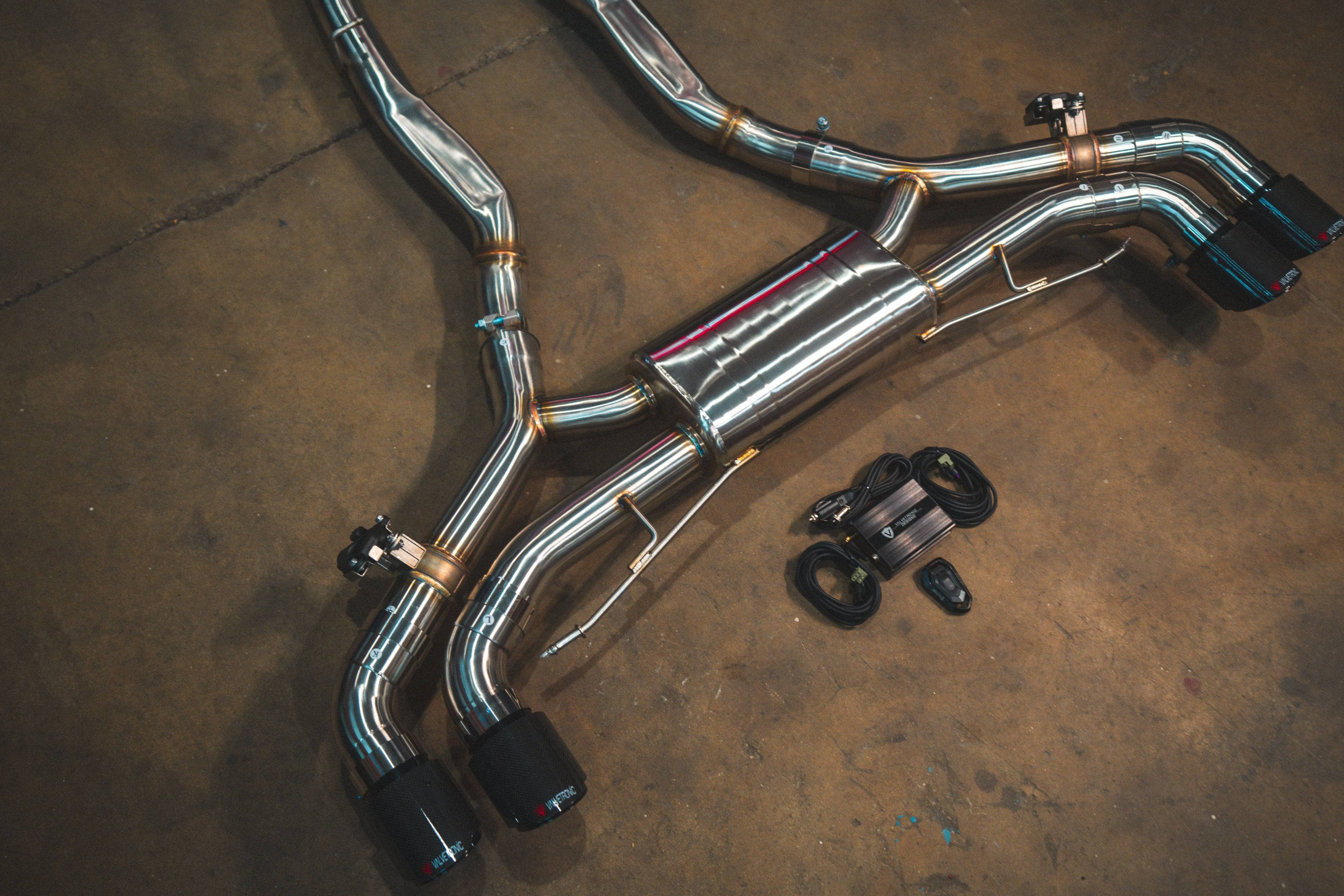 Kies-Motorsports Valvetronic Designs BMW X5M / X6M F95 / F96 VALVED SPORT EXHAUST SYSTEM
