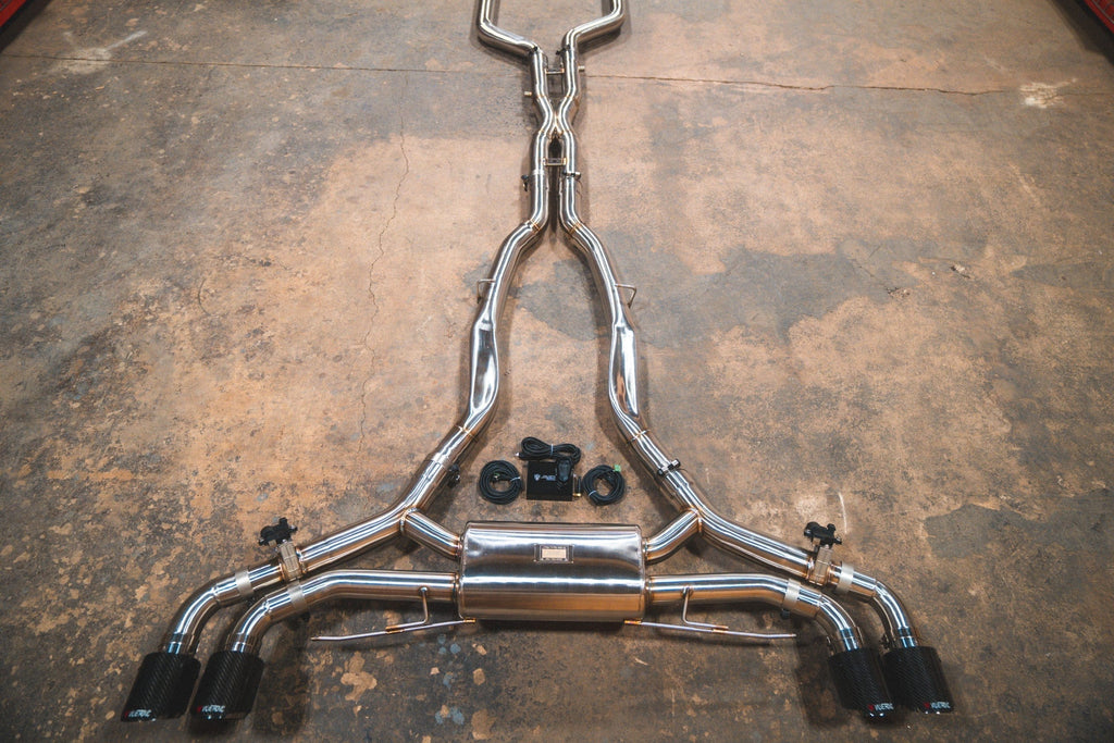 Kies-Motorsports Valvetronic Designs BMW X5M / X6M F95 / F96 VALVED SPORT EXHAUST SYSTEM