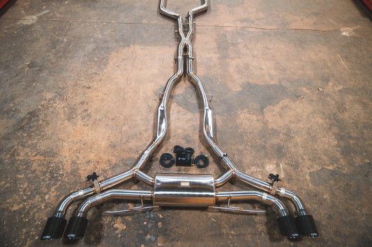 Kies-Motorsports Valvetronic Designs BMW X5M / X6M F95 / F96 VALVED SPORT EXHAUST SYSTEM