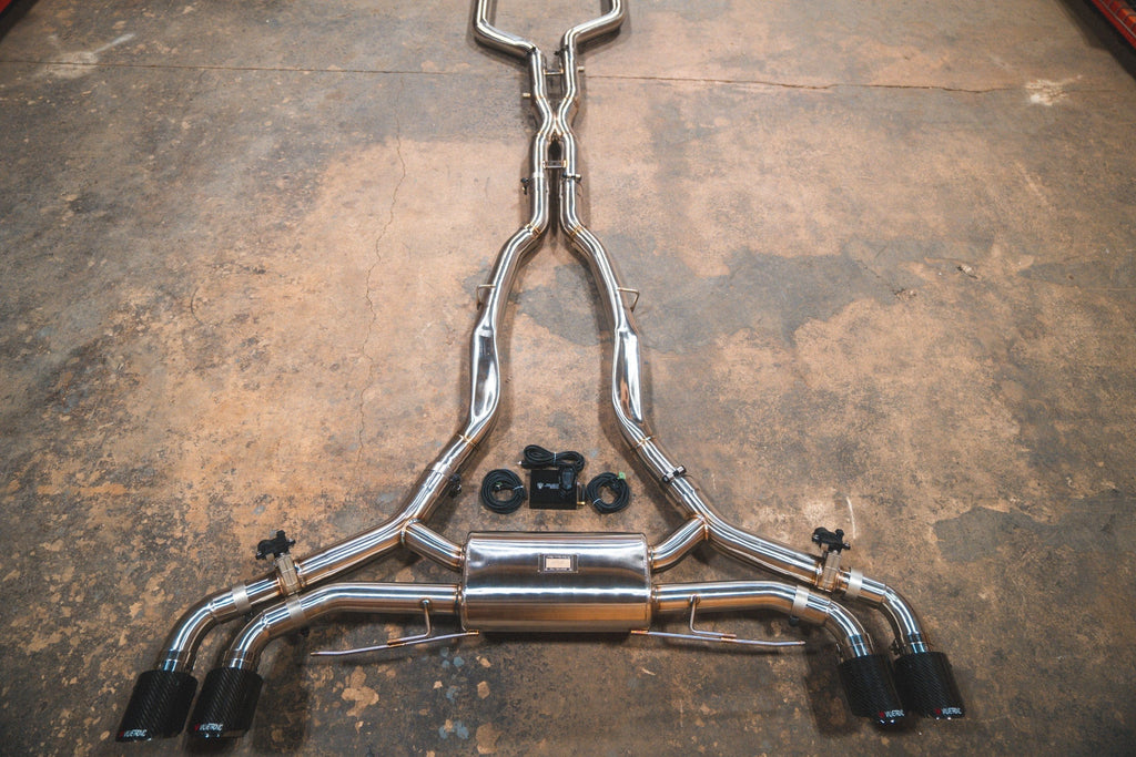 Kies-Motorsports Valvetronic Designs BMW X5M / X6M F95 / F96 VALVED SPORT EXHAUST SYSTEM