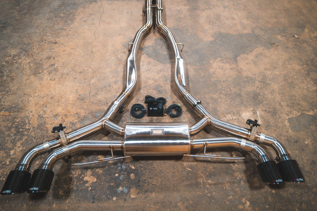 Kies-Motorsports Valvetronic Designs BMW X5M / X6M F95 / F96 VALVED SPORT EXHAUST SYSTEM