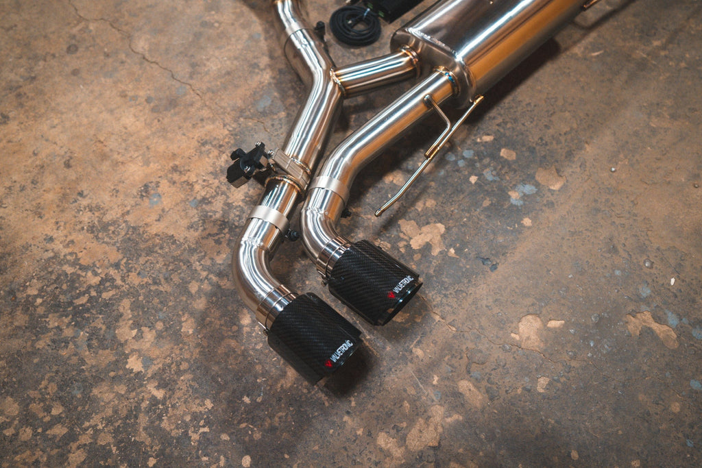 Kies-Motorsports Valvetronic Designs BMW X5M / X6M F95 / F96 VALVED SPORT EXHAUST SYSTEM