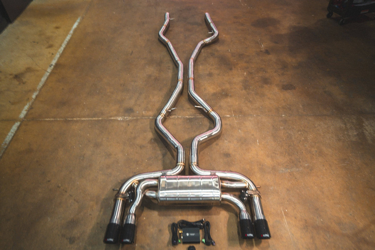 Kies-Motorsports Valvetronic Designs BMW X5M / X6M Valved Sport Exhaust System (F85 / F86)