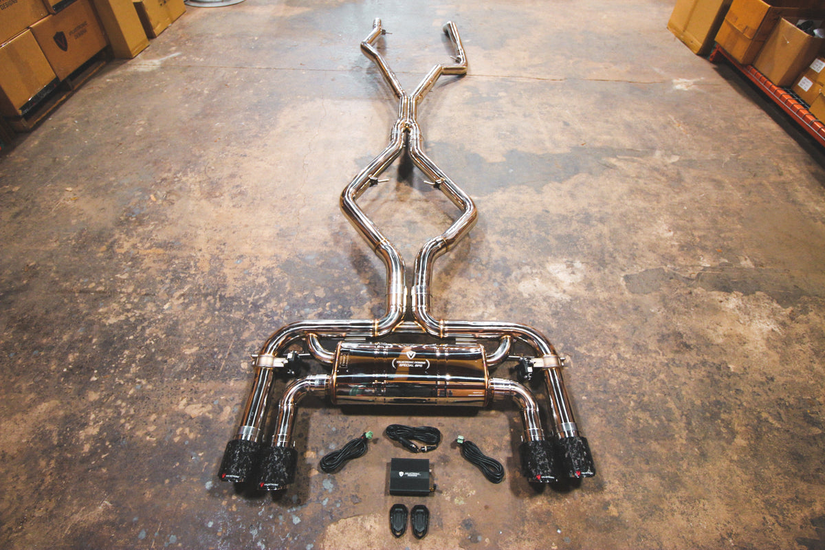 Kies-Motorsports Valvetronic Designs BMW X5M / X6M Valved Sport Exhaust System (F85 / F86)