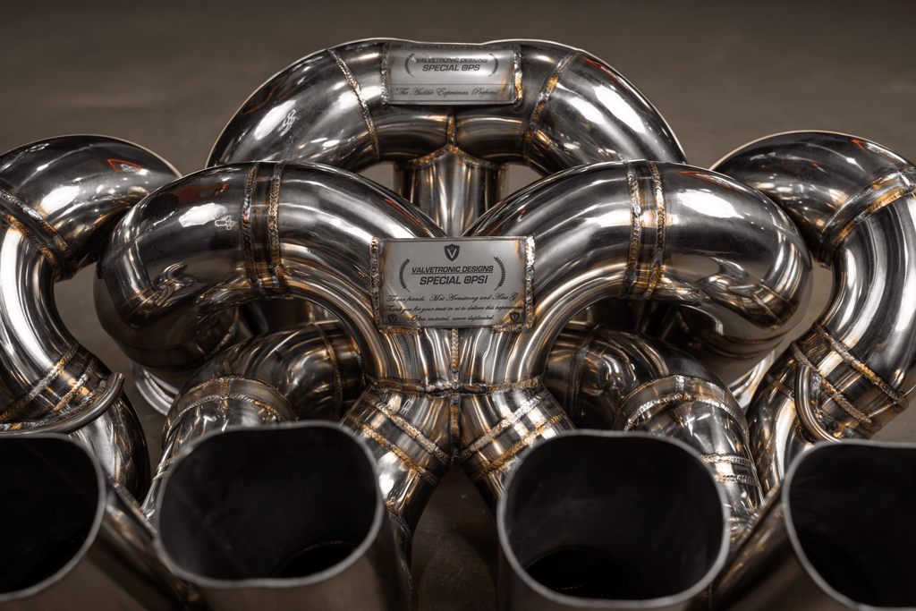 Kies-Motorsports Valvetronic Designs Bugatti Chiron Pur Sport F1 Exhaust