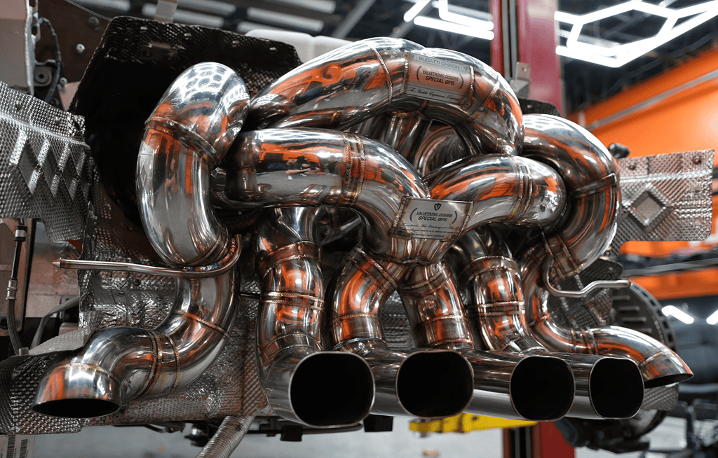 Kies-Motorsports Valvetronic Designs Bugatti Chiron Pur Sport F1 Exhaust