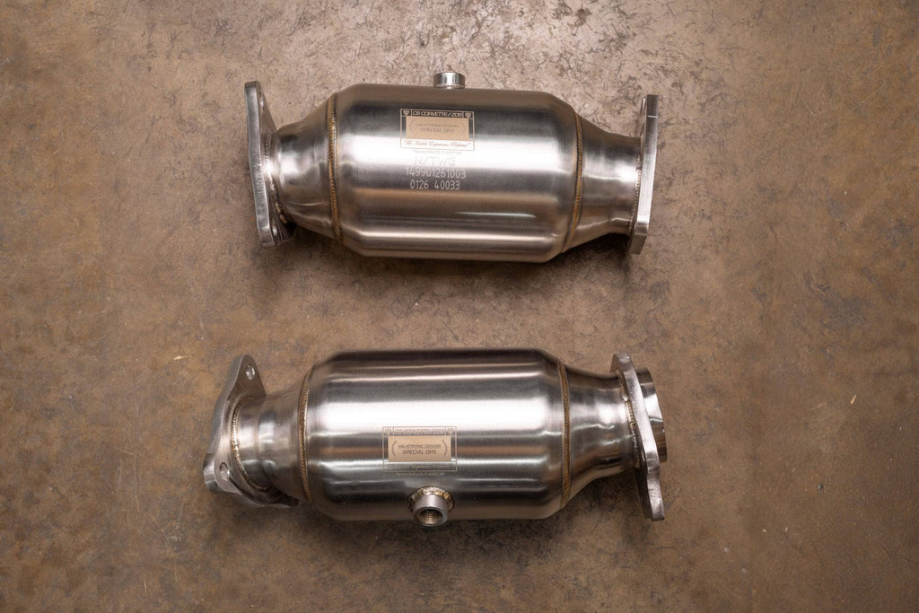 Kies-Motorsports Valvetronic Designs Chevy Corvette C8 / C8 Z06 400 Cell Catted Downpipes