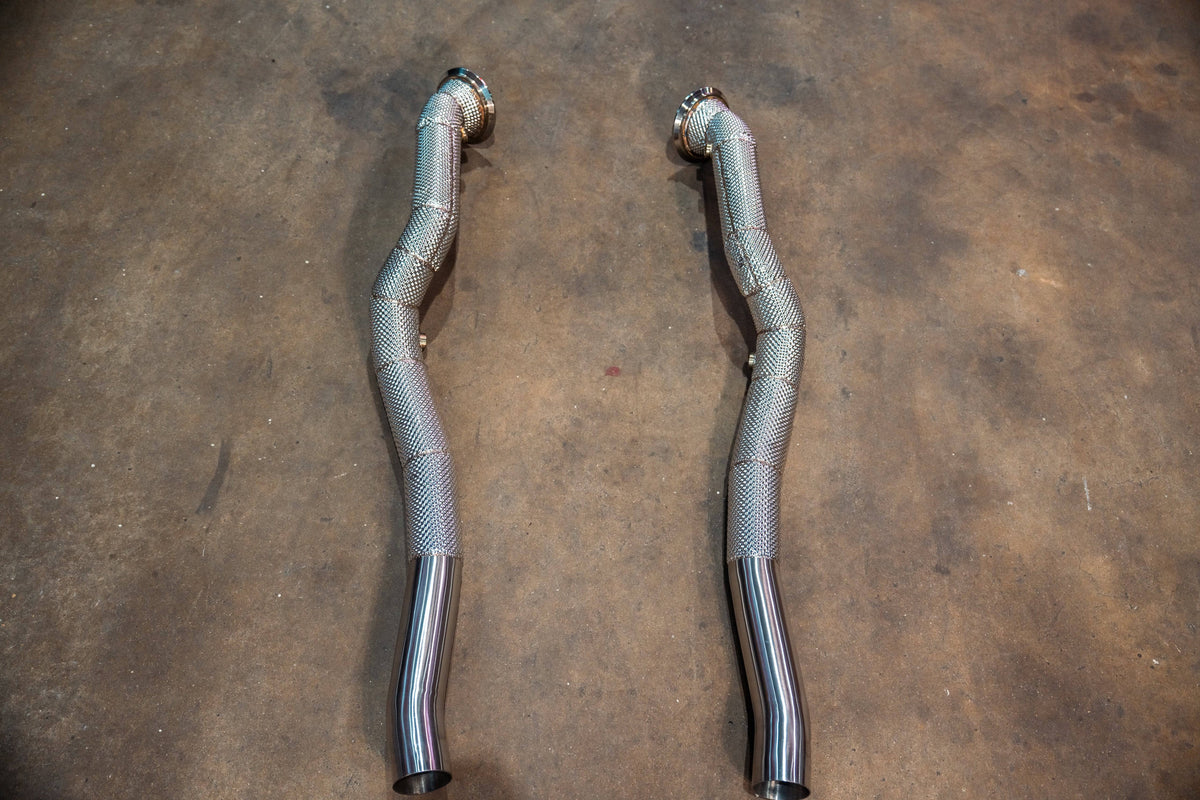 Kies-Motorsports Valvetronic Designs Ferrari F12 / 812 Front Race Pipes Ferrari F12 / 812 (WITHOUT OPF BUNGS)