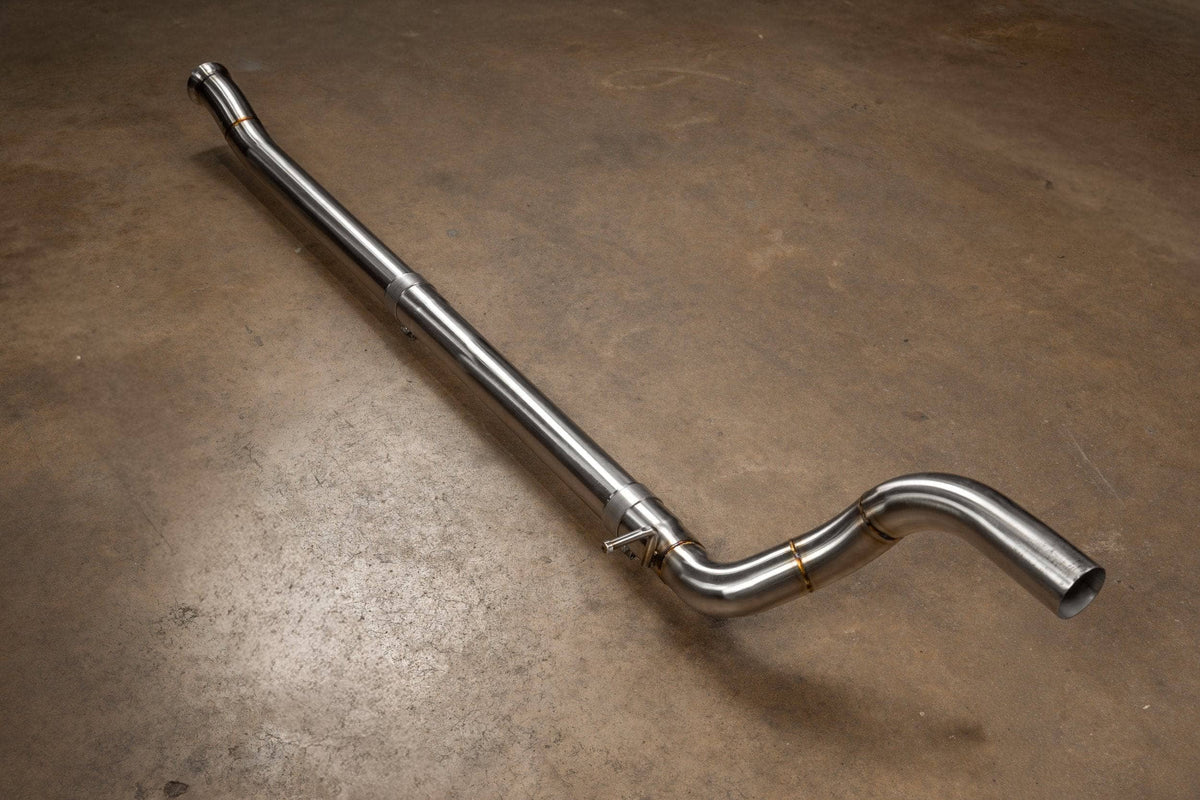 Kies-Motorsports Valvetronic Designs Jeep JLU/JL Wrangler Blackbear™ Valved Exhaust System Exhaust Midpipe ONLY / 3.6L Naturally aspirated V6
