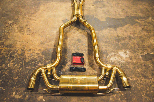 Kies-Motorsports Valvetronic Designs Mercedes SLS AMG Valved Sport Exhaust System SPORT CATBACK SYSTEM ONLY