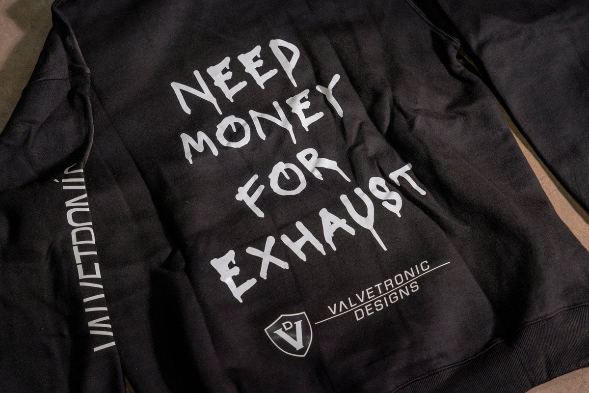 Kies-Motorsports Valvetronic Designs Need Money for Exhaust Hoodie
