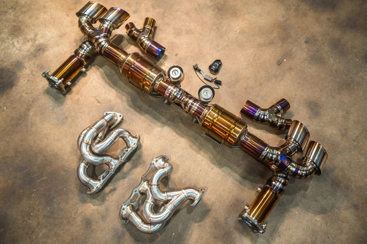 Kies-Motorsports Valvetronic Designs Porsche 911 Turbo 991.1 / 991.2 Valved Race Exhaust System