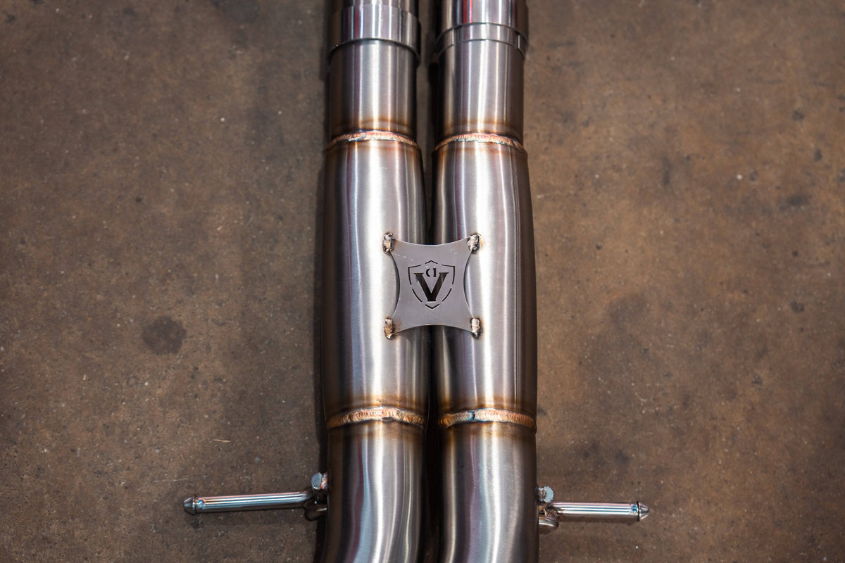 Kies-Motorsports Valvetronic Designs Valved Sport Exhaust System for Porsche 9Y0 Cayenne