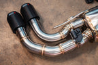 Kies-Motorsports Valvetronic Designs Valved Sport Exhaust System for Porsche 9Y0 Cayenne