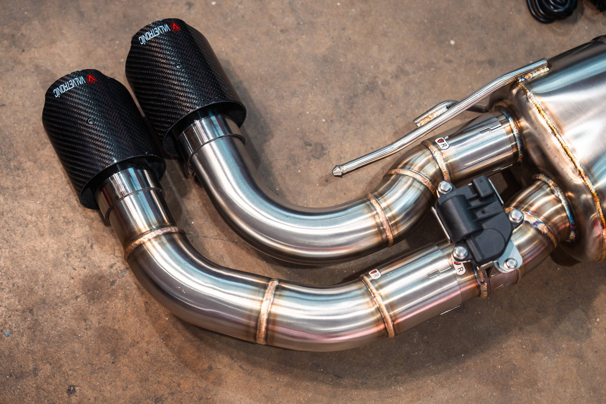 Kies-Motorsports Valvetronic Designs Valved Sport Exhaust System for Porsche 9Y0 Cayenne