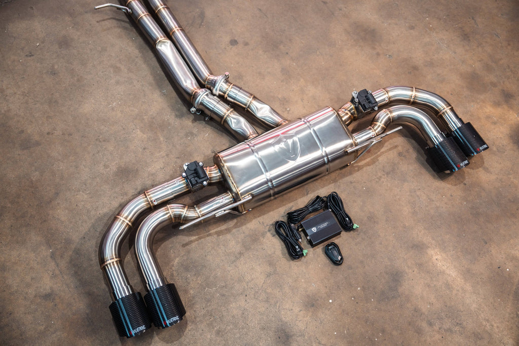 Kies-Motorsports Valvetronic Designs Valved Sport Exhaust System for Porsche 9Y0 Cayenne