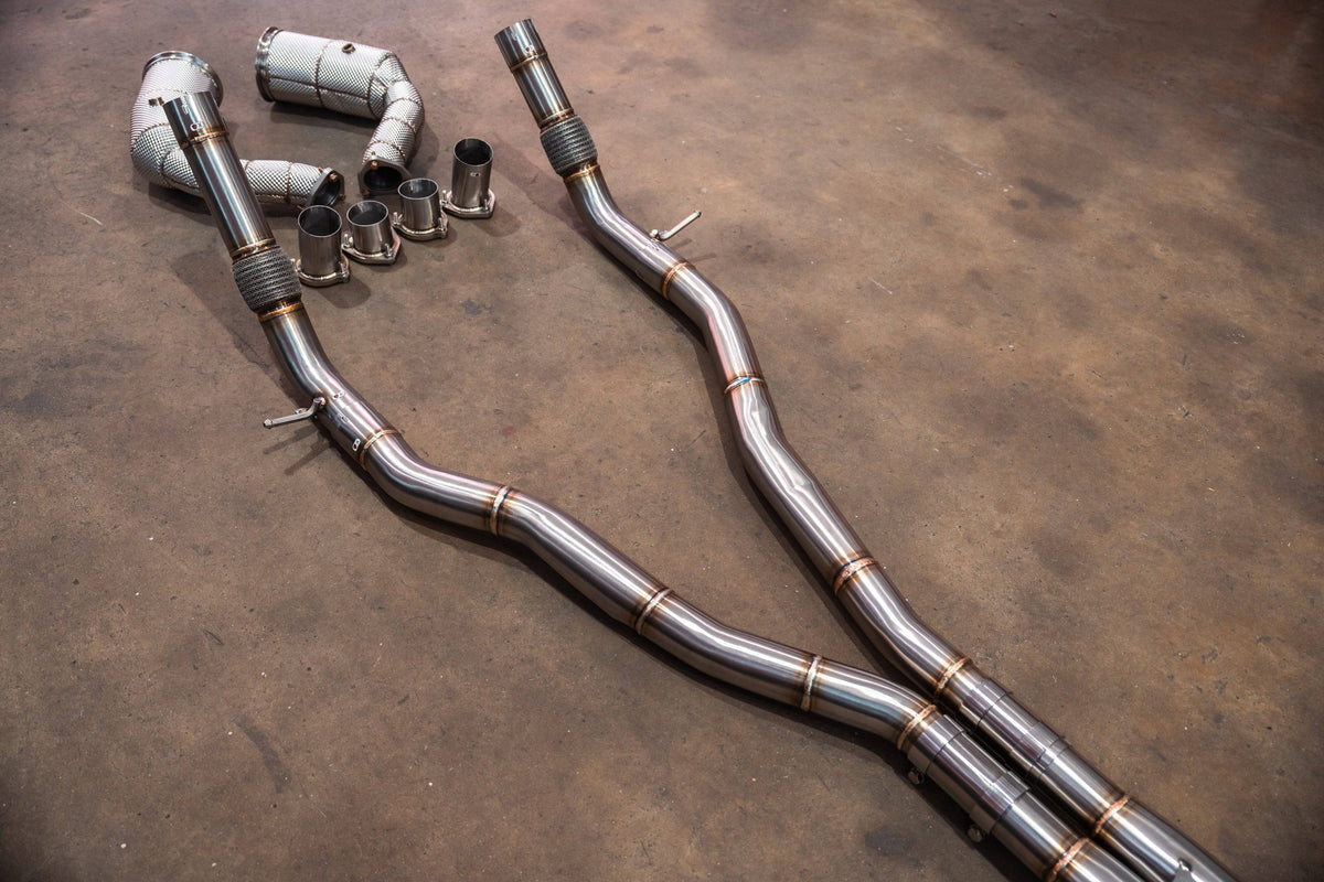 Kies-Motorsports Valvetronic Designs Valved Sport Exhaust System for Porsche 9Y0 Cayenne
