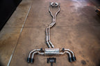 Kies-Motorsports Valvetronic Designs Valved Sport Exhaust System for Porsche 9Y0 Cayenne Valved Sport Exhaust System (Catback)