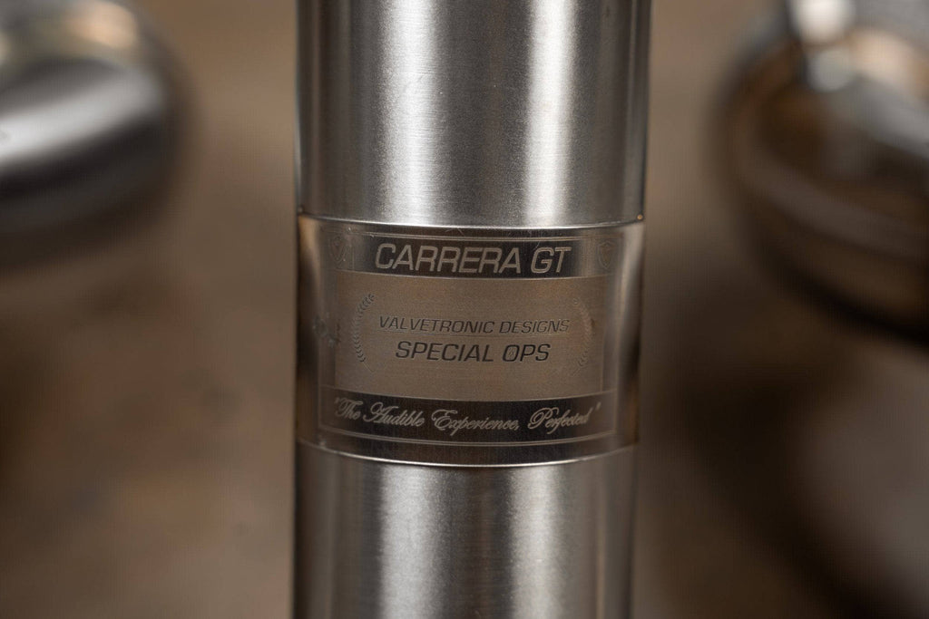 Kies-Motorsports Valvetronic Designs Valvetronic Designs Exhaust System for Porsche Carrera GT F1 Valved