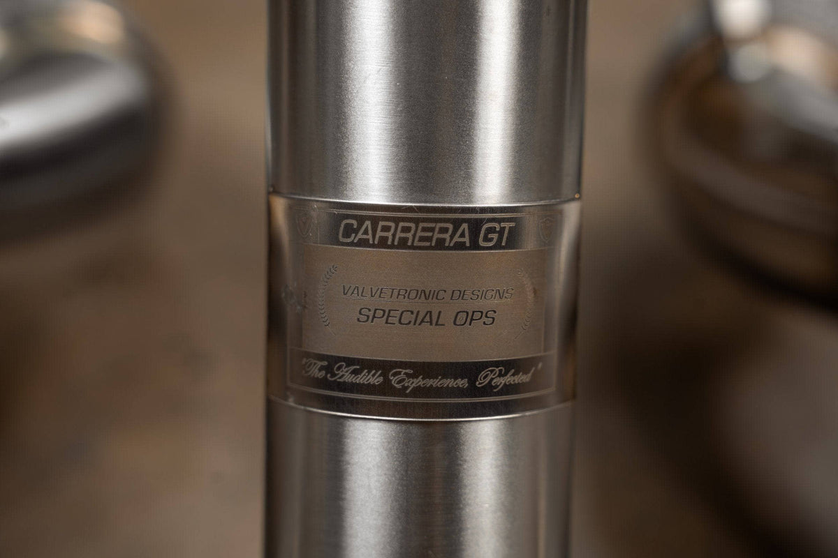 Kies-Motorsports Valvetronic Designs Valvetronic Designs Exhaust System for Porsche Carrera GT F1 Valved