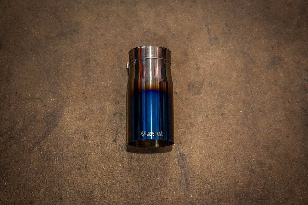 Kies-Motorsports Valvetronic Designs Valvetronic Designs Exhaust Tips (SINGLES) 3.0 / 76MM / Single Wall Burnt