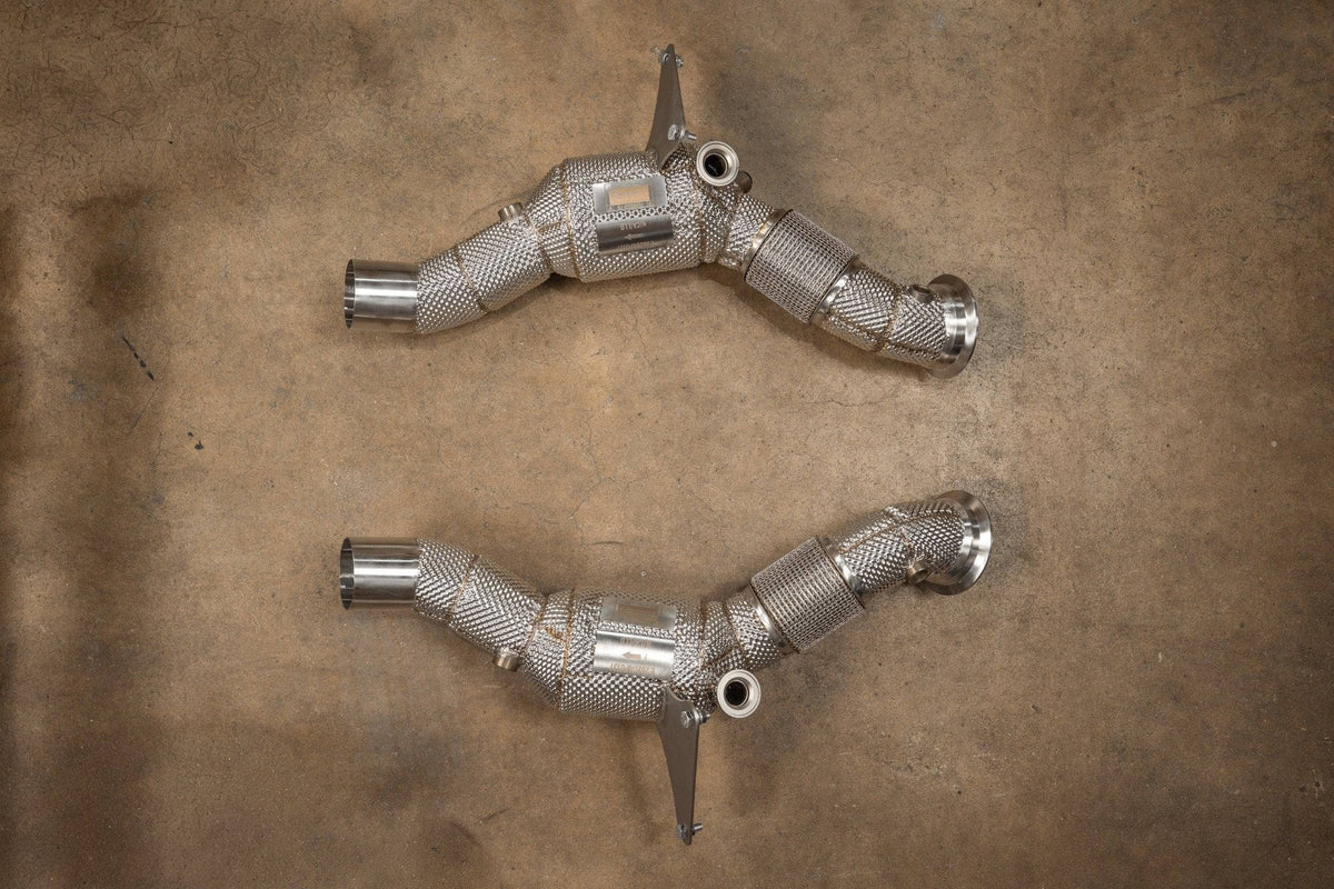 Kies-Motorsports Valvetronic Designs Valvetronic Designs Ferrari F8 Downpipes